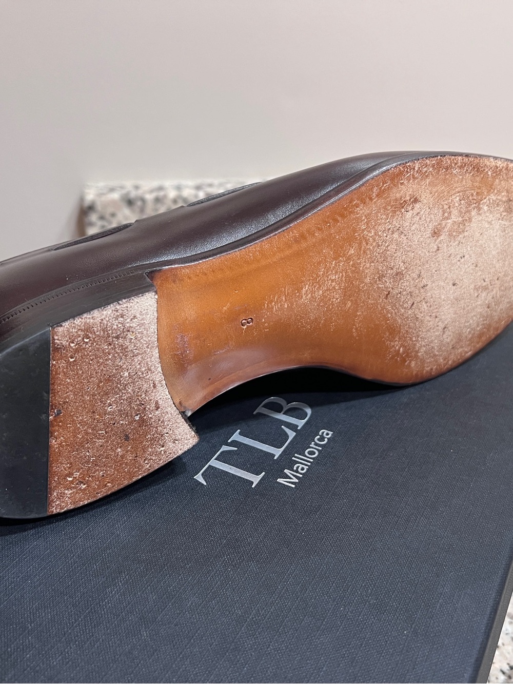 Tlb Mallorca Artista 144 Men's Boxcalf Brown Dress Tassel Loafers - Nice View 6